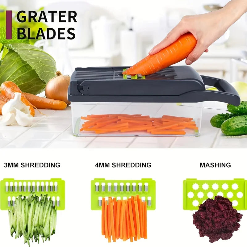 cortador de verduras multifuncional